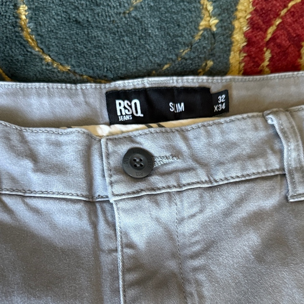 RSQ Jeans Slim Fit Gray Pants